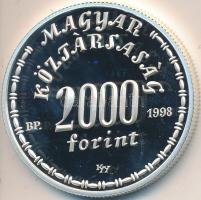 1998. 2000Ft Ag "Eötvös Lóránd" T:PP