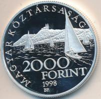 1998. 2000Ft Ag "Régi balatoni hajók II-Phoenix" T:PP