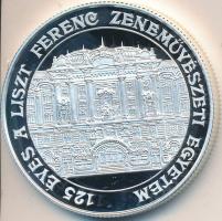 2000. 3000Ft Ag "125 éves a Liszt Ferenc Zeneművészeti Egyetem" T:PP