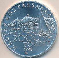 1998. 2000Ft Ag "Régi balatoni hajók II-Phoenix" T:BU