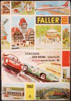 1967 Faller modelljáték katalógus, 55p / 1967 Faller catalog
