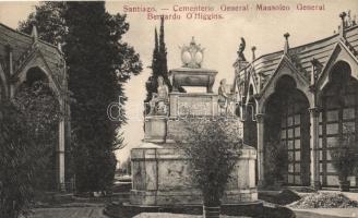 Santiago, Cementerio General, Mausoleo General Bernardo OHiggins / cemetery, mausoleum