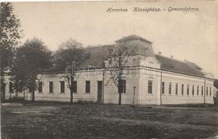 Homokos, Községháza, Gemeindehaus / town hall