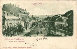 Újvidék, Petőfi utca, Verlag J. Singer / Petőfi street