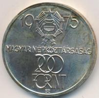 1975. 200Ft Ag "Felszabadulás" T:BU