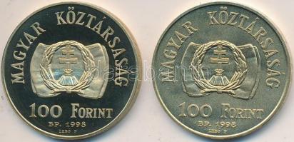 1998. 100Ft (2xklf) "1848-49-es szabadságharc..." pár T:PP,BU
Adamo EM150