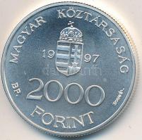 1997. 2000Ft Ag "Integráció az EU-ba-EURO I" T:BU