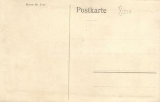 Franz Joseph I, silk card