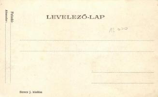 Lugos, Bonnácz és Szent István utca, Berecz J. üzlete és kiadása / streets, shop (EK)