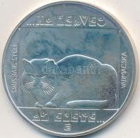 1985. 200Ft Ag "Természetvédelem-vadmacska" T:BU