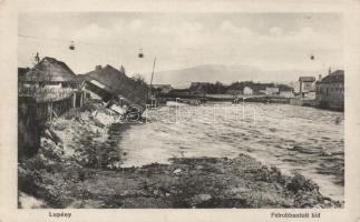 Lupény, Felrobbantott híd / blown-up bridge (EK)