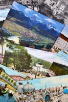 kb 250 db vegyes, főleg háború előtti képeslap / 250 mixed vintage postcards