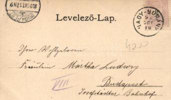 1899 Tótmegyer, church, castle, Art Nouveau