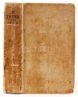 Publius Terentius Afer (Publio Terenzio Afro).
Publii Terentii Carthaginiensis Afri Comoediae sex, c...