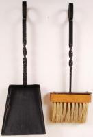 Kovácsoltvas kandalló szett / Fireplace set 48 cm