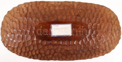 cca 1920 Faragott fa tál 40 cm