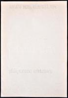 1934. Horváth Endre grafikus, bélyeg- és pénztervező Bőség, menyecske gyümölcsökkel c. rézmetszete (...