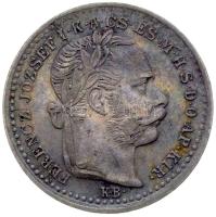 1874KB 10Kr Ag "Ferenc József" T:2 Hungary 1874KB 10 Kreuzer Ag "Franz Joseph" C:XF Huszár: 2163., Unger III.: 1477.a, Adamo M10.1