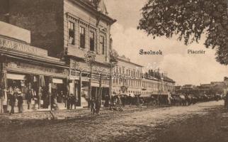 Szolnok, Piactér, Halmi Miksa üzlete (fl)