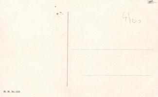 Girl in bed, M. Munk Nr. 1232. litho s: Mela Koehler