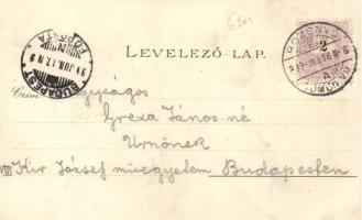 1899 Rozsnyó, Püspöki székház, Vasas fürdő, Krasznahorka, Leányiskola / Bishop Hall, spa, castle, gi...