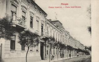 Pöstyén, Ferenc József út / Franz Joseph street