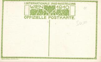 1910 Vienna, Wien; I. Internationale Jagd Ausstellung, Pavillon Persien / international hunting exhi...