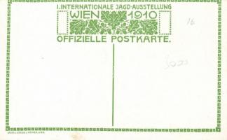 1910 Vienna, Wien; I. Internationale Jagd Ausstellung / international hunting exhibition