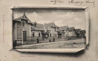 Ipolyság, Városi bérházak, Kanyó Antal kiadása / tenements (fl)