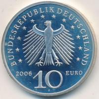 Németország 2006. 10&#8364; Ag "Karl Friedrich Schinkel" T:PP Germany 2006. 10 Euro Ag "Karl Friedrich Schinkel" C:PP Krause KM# 245