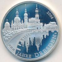 Németország 2006. 10€ Ag "Drezda" T:PP
Germany 2006. 10 Euro Ag "Dresden&qu...
