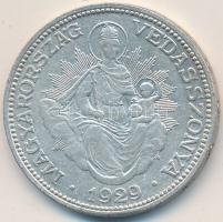 1929. 2P Ag "Madonna" T:2-
Unger: 1511., Adamo P7