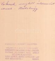 cca 1920-1930 Kerny István (1879-1963): Hortobágy, a csikósok áldomást isznak a hortobágyi vásárban,...