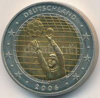 Németország 2006. 2 "Futball Világbajnokság" bimetal "Próbaveret" T:1-
Germany ...