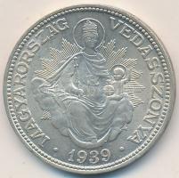 1939. 2P Ag "Madonna" T:2
Unger: 1511., Adamo P7