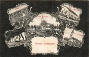 Alsódabas mit Bahnhof