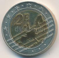 Németország 2006. 2 "Futball Világbajnokság" bimetal "Próbaveret" T:1- Germany 2006. 2 Euro "Futball World Championship" Bimetal "SPECIMEN - PROBE" C:Au