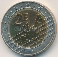 Németország 2006. 2 "Futball Világbajnokság" bimetal "Próbaveret" T:1- Germany 2006. 2 Euro "Futball World Championship" Bimetal "SPECIMEN - PROBE" C:Au