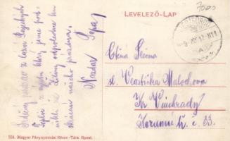 Rajecfürdő, Kápolnaszentelés, hívők távozása / consecration of the chapel, leaving believers