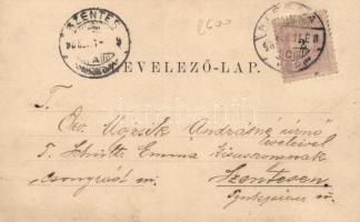 1898 Kassa, Indóház, Rózsa és Fő utca, Dóm / railway station, streets, cathedral, Art Nouveau