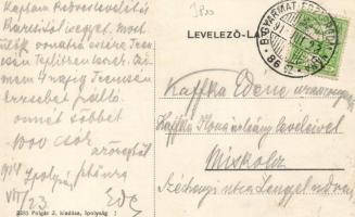 Ipolyság, Vasúti szálloda, Polgár J. kiadása / hotel