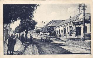 Ipolyság, Sahy; Ignác Polgár könyvnyomda és kiadása / printing house 'vissza' So. Stpl