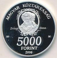 2006. 5000Ft Ag "Munkácsi vár" T:PP