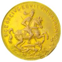 DN (1872-1922) Dukát Au "Szent György" nemesfém jelzéssel (3.42g) T:2-,2 Hungary ND (1872-1922) Ducat Au "Saint George" with hallmark (3.42g) C:VF,XF Huszár 42var