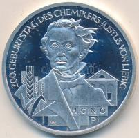Németország 2002J 10€ Ag "Justus von Liebig" T:PP
Germany 2002J 10 Euro Ag &quot...