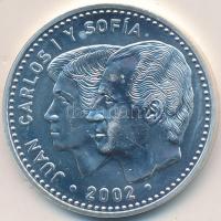 Spanyolország 2002. 12€ Ag "Spanyol EU-elnökség" T:BU
Spain 2002. 12 Euro Ag &qu...