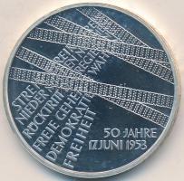 Németország 2003D 10€ Ag "A keletnémet forradalom 50. évfordulója" T:PP
Germany ...