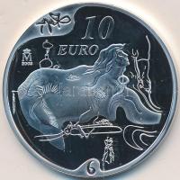 Spanyolország 2004. 10&#8364; Ag "Dalí" T:PP Spain 2004. 10 Euro Ag "Dalí" C:PP Krause KM# 1055