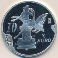 Spanyolország 2004. 10&#8364; Ag "Dalí" T:PP Spain 2004. 10 Euro Ag "Dalí" C:PP Krause KM# 1054