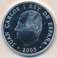 Spanyolország 2003. 10€ Ag "Miguel Lopez de Legazpi" T:PP
Spain 2003. 10 Euro Ag...